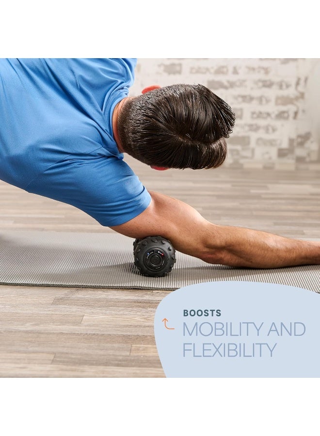 LifePro 4-Speed Vibrating Massage Ball - Peanut Massager Combines a Lacrosse Ball with Vibrating Foam Roller - Image 4
